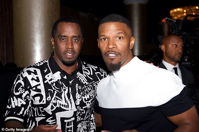Jamie Foxx is debunking the bizarre conspiracy theory that Sean 'Diddy' Combs once tried to kill him (seen in 2017)