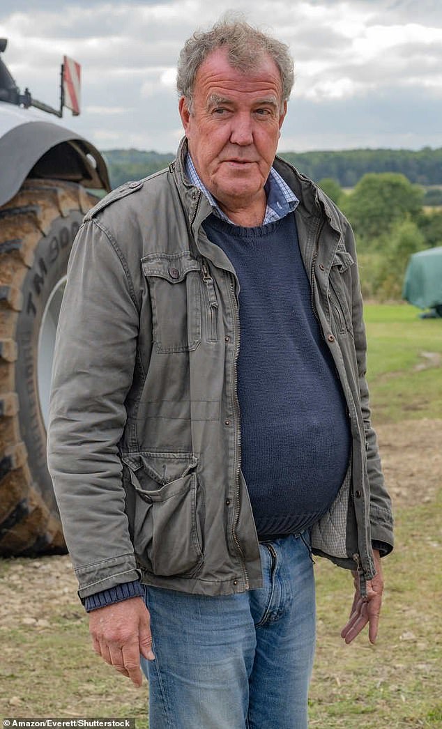 Jeremy Clarkson, 65, has revealed he's lost two stone after turning to the 'game-changing' weight-loss drug Mounjaro, but joked he's 'no David Gandy' (pictured in 2021)