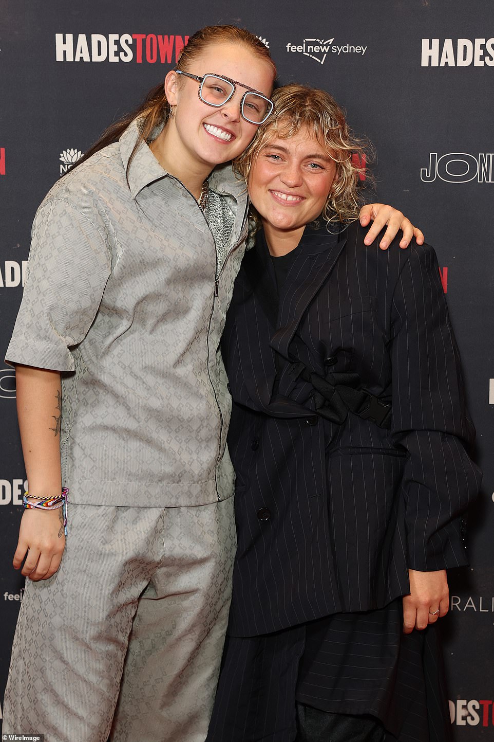 JoJo (left) ended her relationship when Kath jetted to greet her at the end of the ITV series