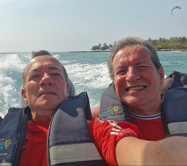 Mosquera has been charged with two counts of murder after remains of Albert Alfonso (left), 62, and Paul Longworth (right), 71, were found in Bristol and London