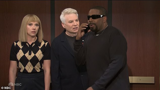 Saturday Night Live royalty Mike Myers, 61, returned to the sketch comedy series this weekend to poke fun at one of him most awkward moments from live television with Kenan Thompson, 47, playing a version Kanye West
