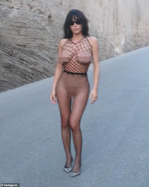 Kanye West's wife Bianca Censori left nothing to the imagination as she went nude again in her latest social media posts