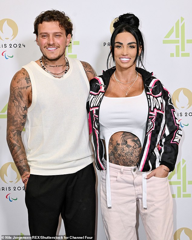 The glamour model, 46, confessed she 'didn't feel free' in her current relationship with JJ, 32, during a candid conversation about her love life (pictured July 2024)