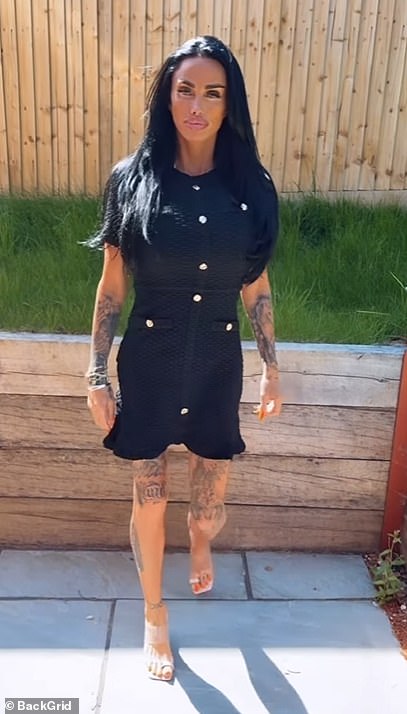 Katie Price has sparked concern from fans after sharing a clip of her legs appearing very thin on Instagram on Sunday