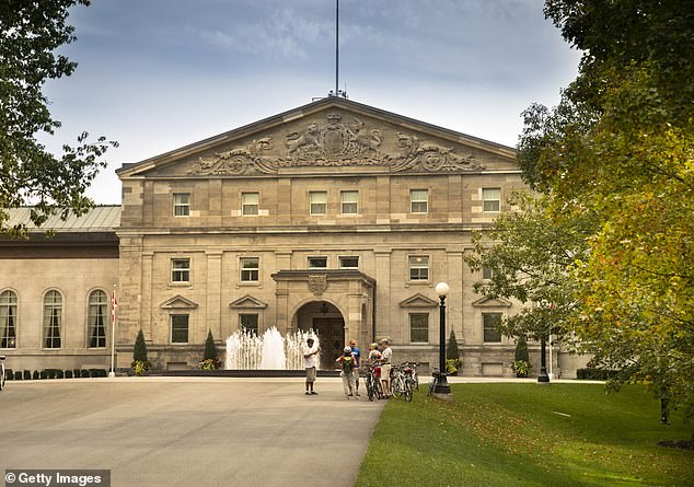 The King and Queen will make their way to Rideau Hall, the official residence of the Governor General and the home of the monarchy when in Canada