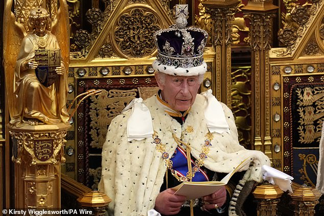 The King's personal wealth has jumped by £30 million to £640 million in the last year