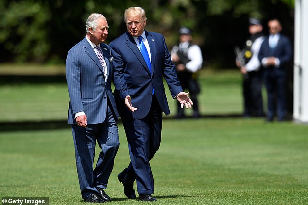 King Charles (left) is being strongly urged to issue a subtle ¿hands off Canada ¿ warning to Donald Trump (right) when he opens a new session of the Canadian parliament in Ottawa on May 27 and delivers the traditional ¿speech from the throne¿ ¿ the first time a monarch has done so in nearly 50 years