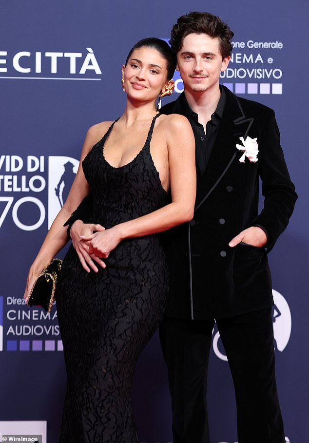 Kylie Jenner's fans are flipping out over a short video posted by French designer Haider Ackermann featuring Timothee Chalamet; (Kylie and Timothee on May 7)