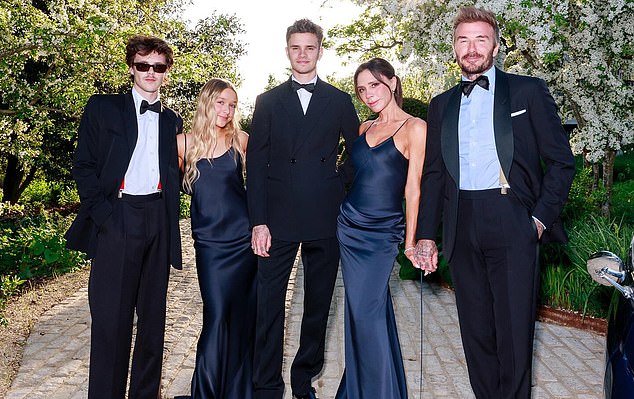 ...the other in a gorgeous Cotswolds garden to celebrate the 50th anniversary of David Beckham’s birth