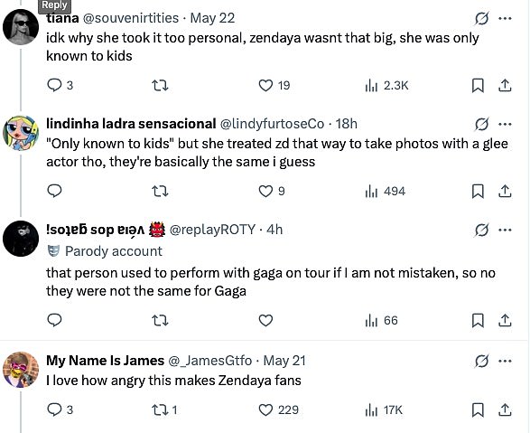 The commenters didn't see why the moment was such a big deal