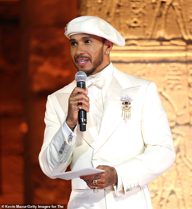 Lewis Hamilton has shared an emotional post after co-chairing the Met Gala on Monday as he honours the black style theme, writing: 'Now we're seen'