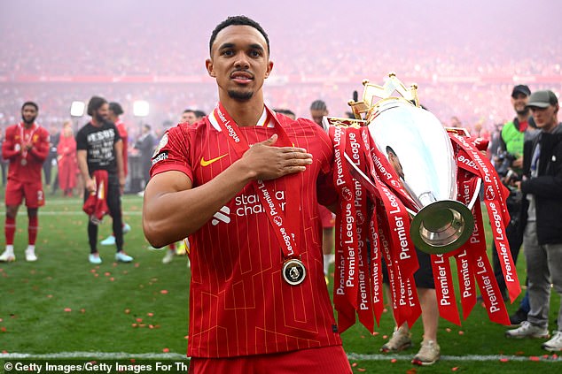 Liverpool will bank £10million from Trent Alexander-Arnold leaving for Real Madrid