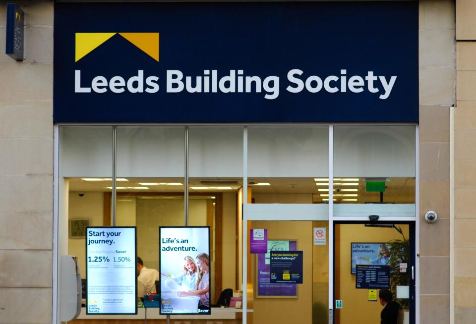 Leeds Building Society branch in Sheffield.