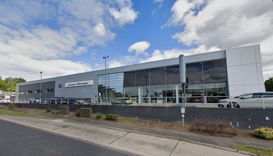 Inchape Volkswagen dealership.