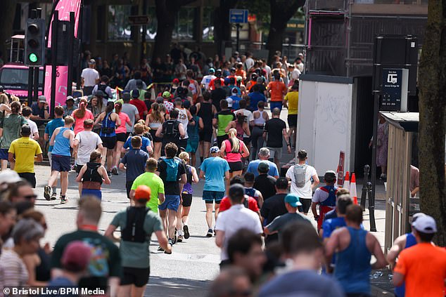 More than 20,000 runners took part in the Great Bristol Run on Sunday - organisers have paid tribute to a 28-year-old man who collapsed during it and later died in hospital