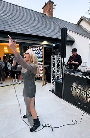 Posts on TikTok and Instagram show several dozen people, believed to be family members, partying in the garden of the £1m country home