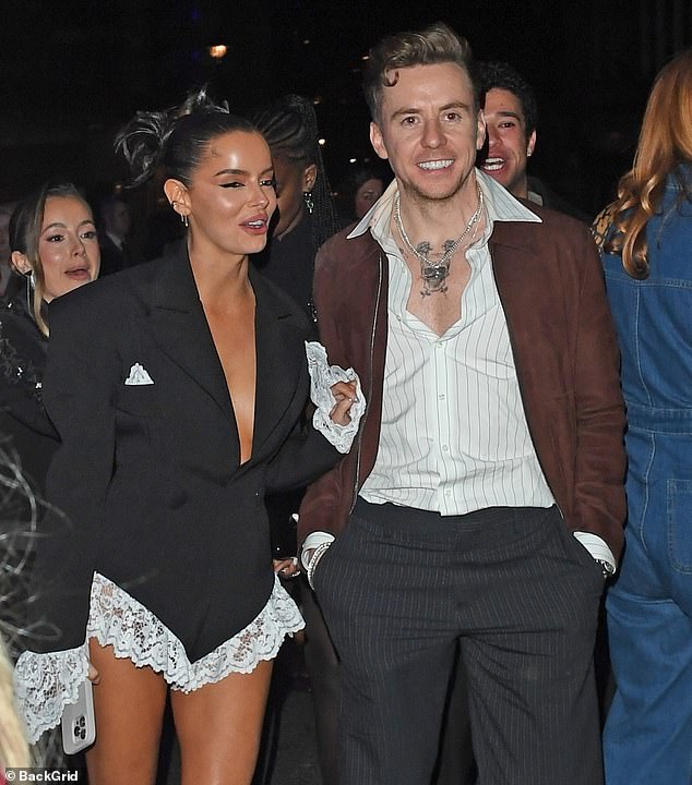 She hit headlines in March after spending the evening with the married McFly star [pictured], 38, at Universal Music's BRIT Awards afterparty, where they were spotted in a compromising clinch