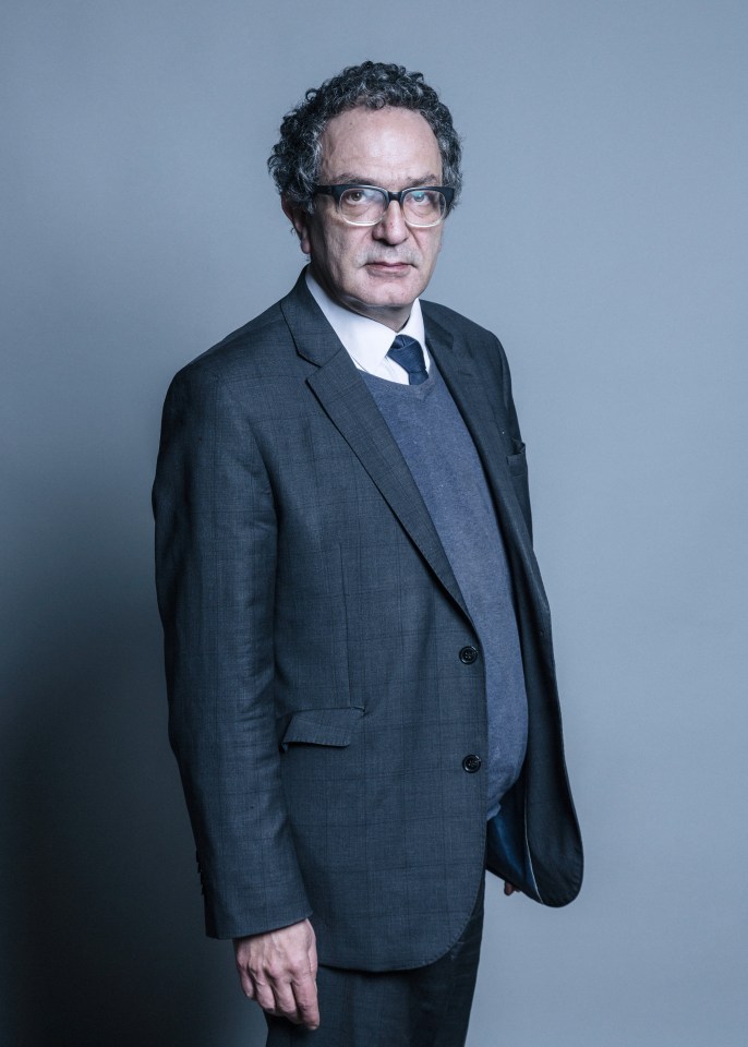 Portrait of Lord Glasman, Maurice Mark Glasman, a member of the House of Lords.