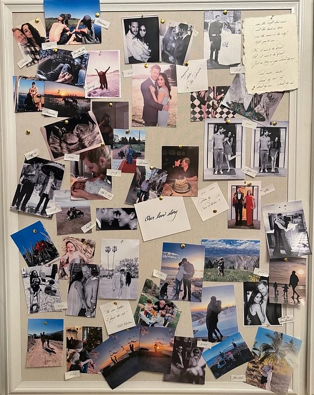 Meghan has posted intimate family photos of the Sussex family as she celebrates her seventh wedding anniversary