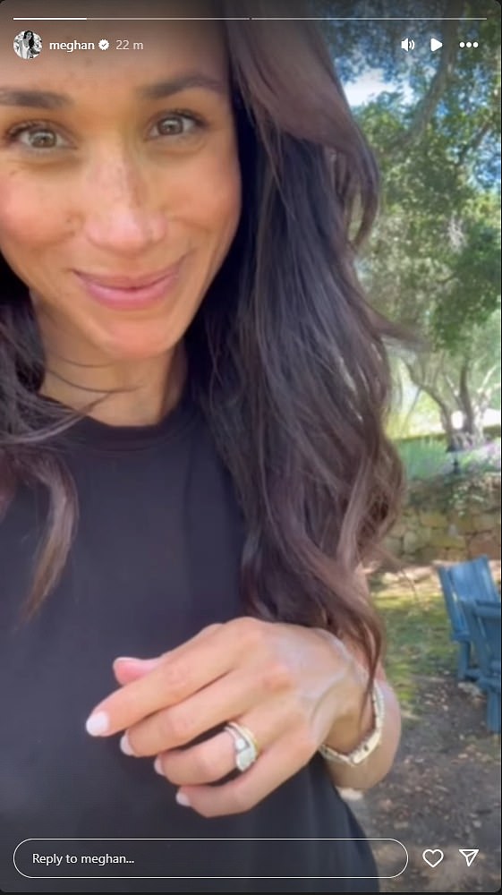 Meghan Markle has shared behind-the-scenes footage from the photoshoot for her podcast while praising the latest episode 'as sucha good one'