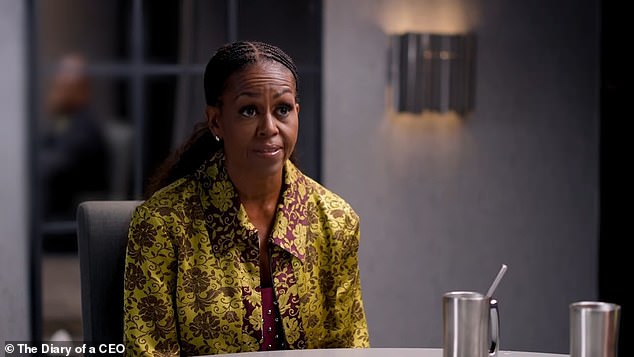 Michelle Obama has finally addressed rumors that she and husband and ex-President Barack Obama are on the outs after Tucker Carlson claimed she 'really dislikes her husband'