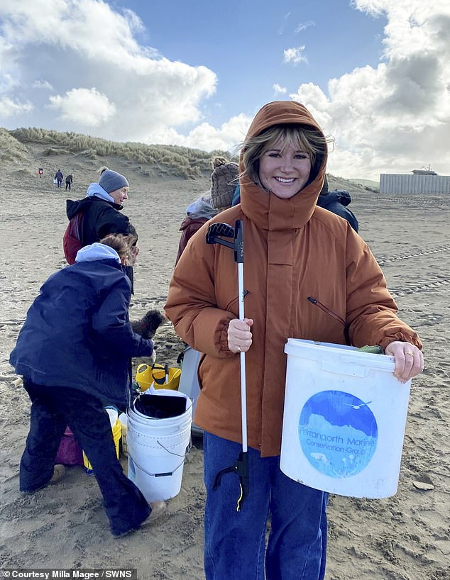 Milla revealed at the beginning of the month how she been forced to halt training for the Miss World championships after raw sewage was dumped in the sea near her Cornish hometown
