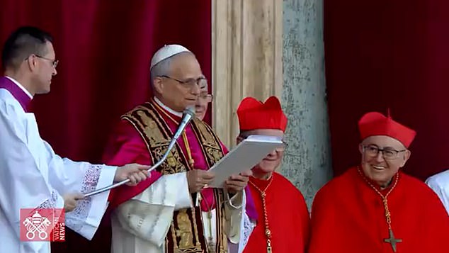 Cardinal Pulji¿, the longest-serving cardinal to have voted in the conclave, watched on with admiration and pride as Pope Leo XIV spoke to the crowd of thousands who had gathered in St Peter's Square yesterday