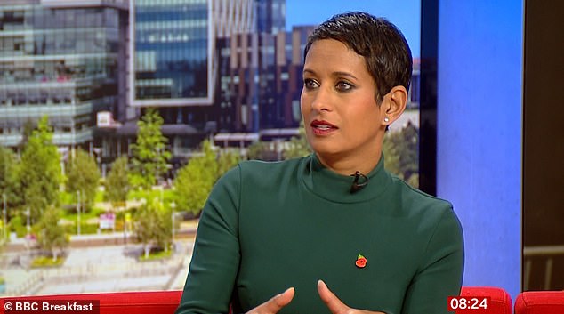 Naga Munchetty, 50, has made headlines recently with reports about alleged rifts between her colleagues