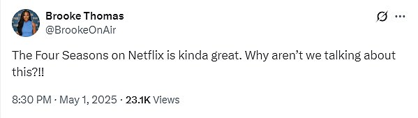 The work of Tina, also the brains behind Mean Girls, seems to have paid off, with fans taking to X to rave about the hilarious comedy