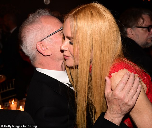 The Moulin Rouge! star wore the weave to add volume to her strawberry blonde locks and to help give her a more youthful look