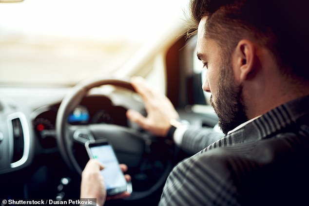 Analysis of driving data collated from a sample of half a million UK motorists over the last 12 months has found that just 10% are able to complete journeys without using their phones