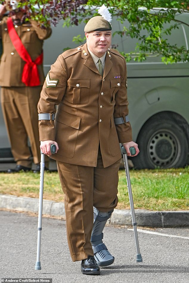 Corporal Geraint Evans-Dymond, 35, flipped over a bunk bed which had been bolted to the floor and threatened his junior colleague with violence
