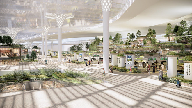 Phu Quoc Airport new terminal design takes inspiration from phoenix