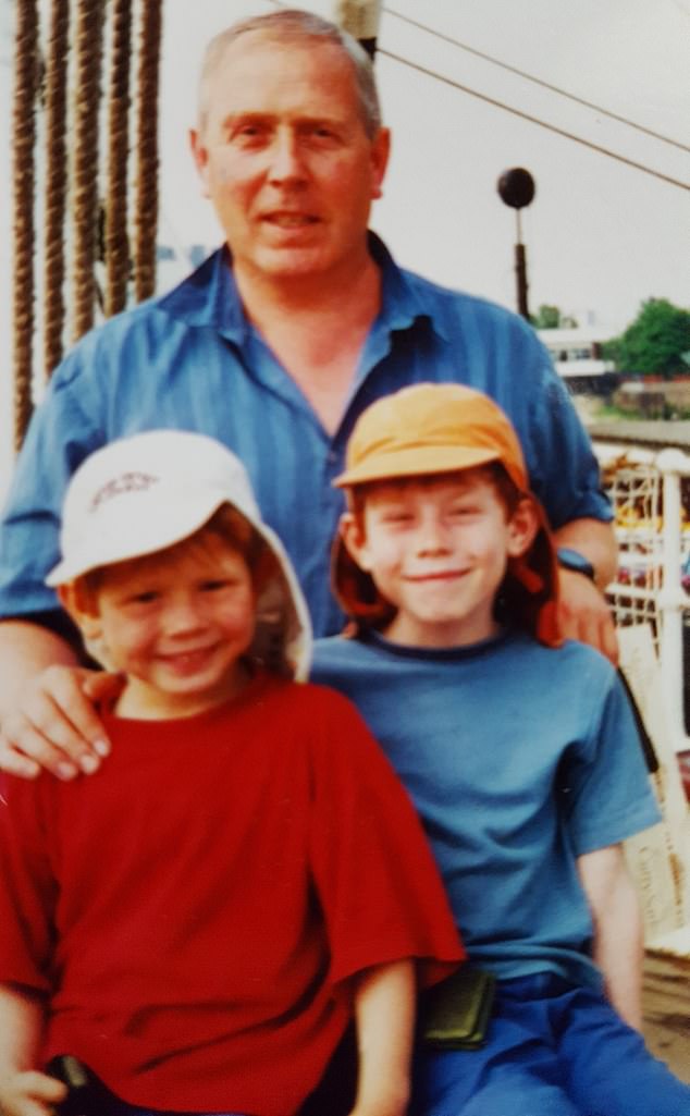They had come to tell them that their only children, Jacques, 20, and Torin, 19, had both lost their lives in the same night, after an overdose of MDMA ¿ they had taken enough for 30 people. Pictured: Jacques and Torin as children, with their father Ray Lakeman