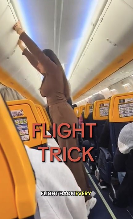 On TikTok, @nicoletravelandlife shared the one tip she always does when boarding a flight