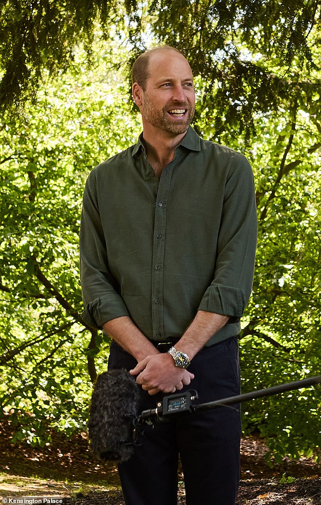 Prince William is the star of a brand new docuseries highlighting the critical work of rangers as Guardians of the planet (pictured)