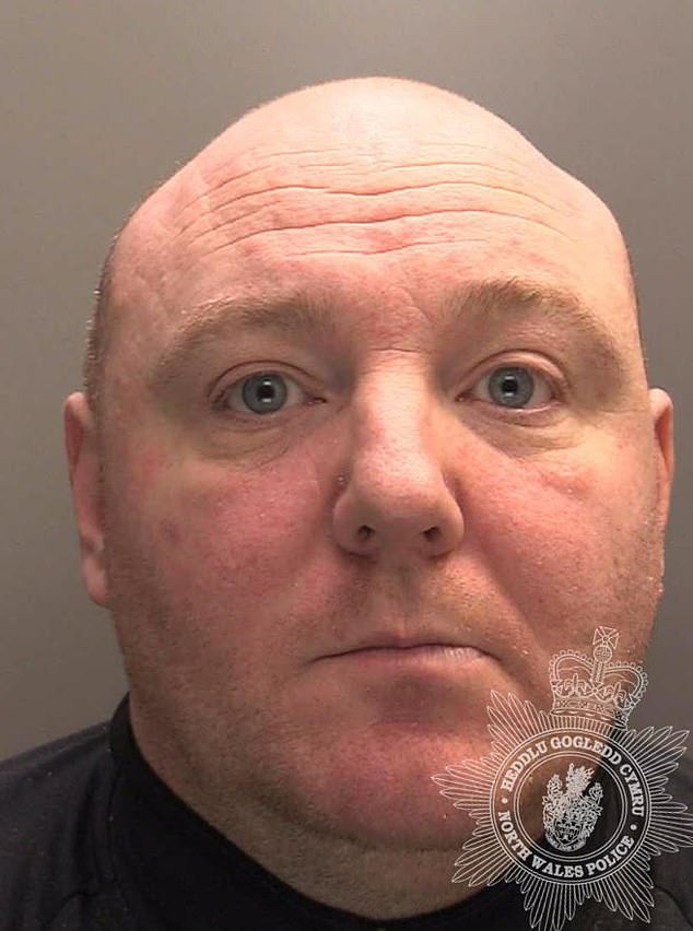 Pegg was a governor-grade prison officer at HMP Kirkham in Lancashire in 2018 when Anthony Saunderson (pictured) was reaching the end of a lengthy sentence for large scale drug dealing