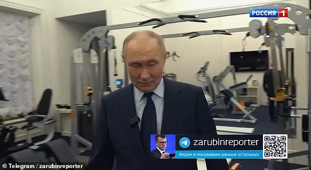 Russian despot Vladimir Putin (pictured) has said he hopes he won't have to use nuclear weapons in Ukraine