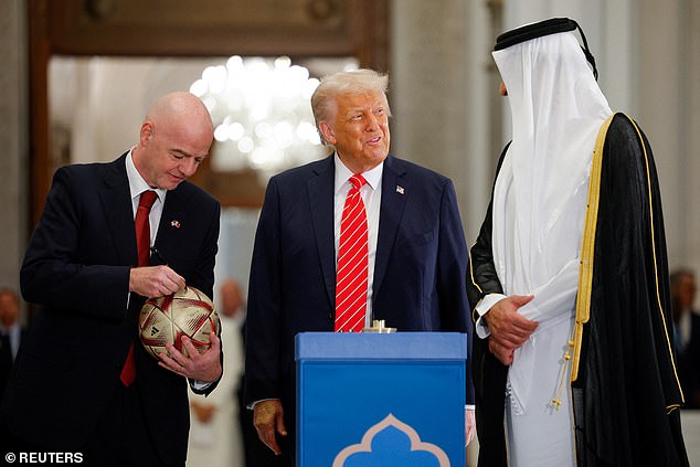 Qatar's prime minister has sensationally claimed his nation does not need to 'buy influence' in the United States amid mounting backlash about a $400million luxury jet offered to Donald Trump as the president arrived in Qatar on Wednesday