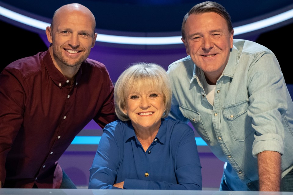 Matt Dawson, Sue Barker, and Phil Tufnell on A Question of Sport.
