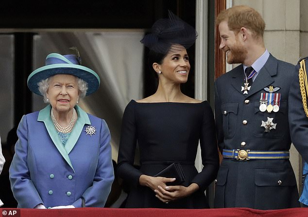 The Queen was initially delighted at the speed with which Meghan became a member of the Royal Family but her departure caused a deep rift