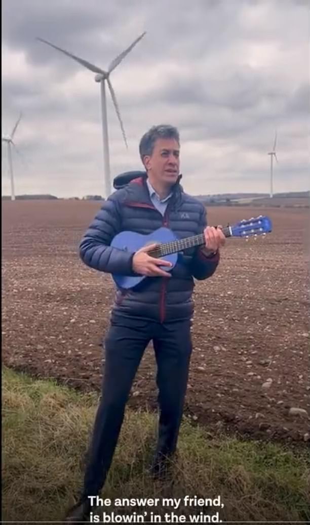 Two years ago, when Labour was still in opposition, Miliband released a bizarre video in support of his quasi-religious climate crusade
