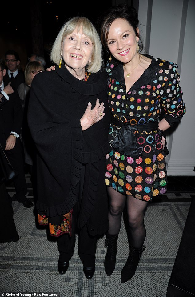 Rachael also admitted she was 's***-scared' of her mum who starred in Game of Thrones and James Bond (pictured together in 2012)