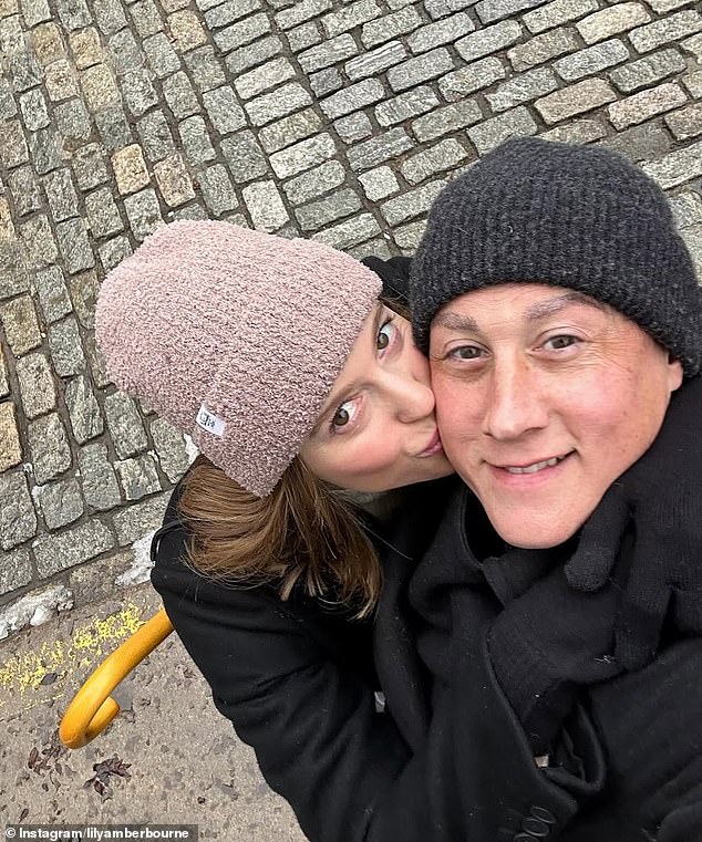 Rachel Stevens ' ex husband Alex Bourne is expecting his first child with his new wife Lily - three years after his split from the S Club 7 singer