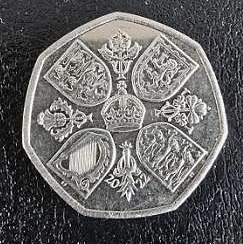 This rare 50p coin featuring King Charles III is selling for over £75,000 on eBay