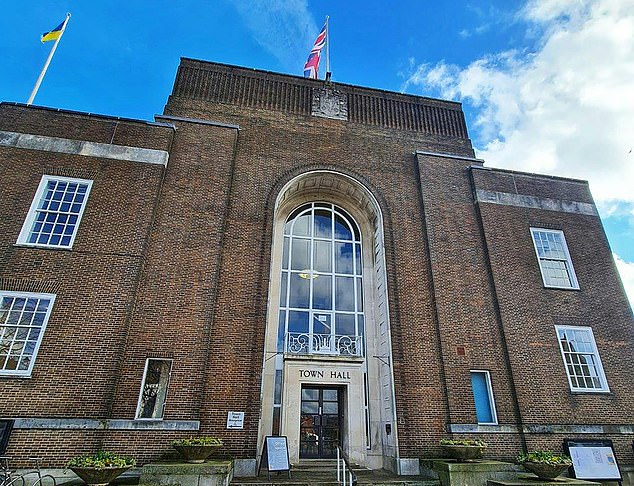 Nigel Farage's party said it would only fly the Union Jack, St George's flag and county flags from the council buildings it controls