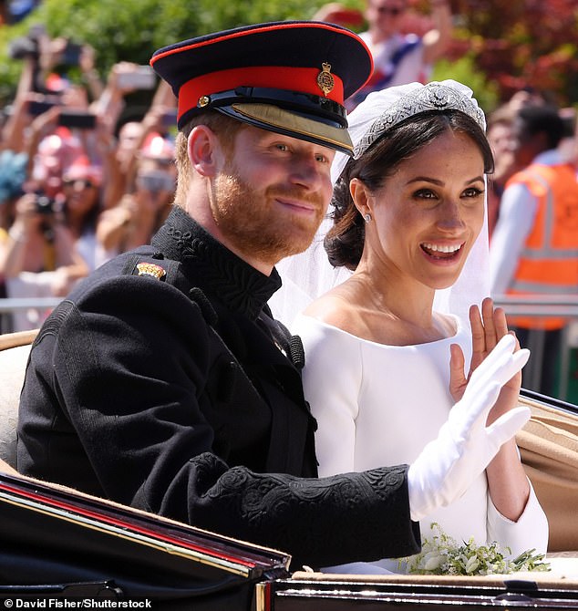 For American girl Meghan Markle, her life changed overnight when she married the British Prince Harry - and in her wedding speech she described it as a 'modern fairytale'