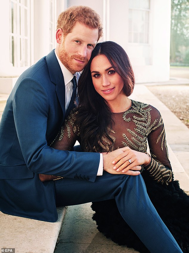 The Sussexes enlisted photographer Alexi Lubomirski to return for the wedding day after taking their engagement photos