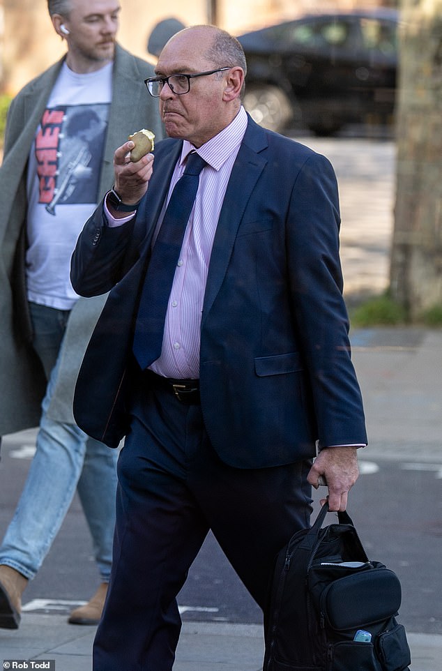 NHS England has said not yet changed its guidance that trans women are allowed in women's toilets despite the Supreme Court's decision and interim guidance from the EHRC. Pictured: NHS England chief Sir James Mackey
