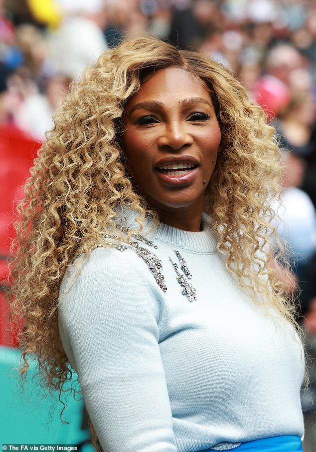 Serena Williams celebrated Chelsea women's FA Cup win on Sunday after her husband, Alexis Ohanian, bought an eight percent stake in the team